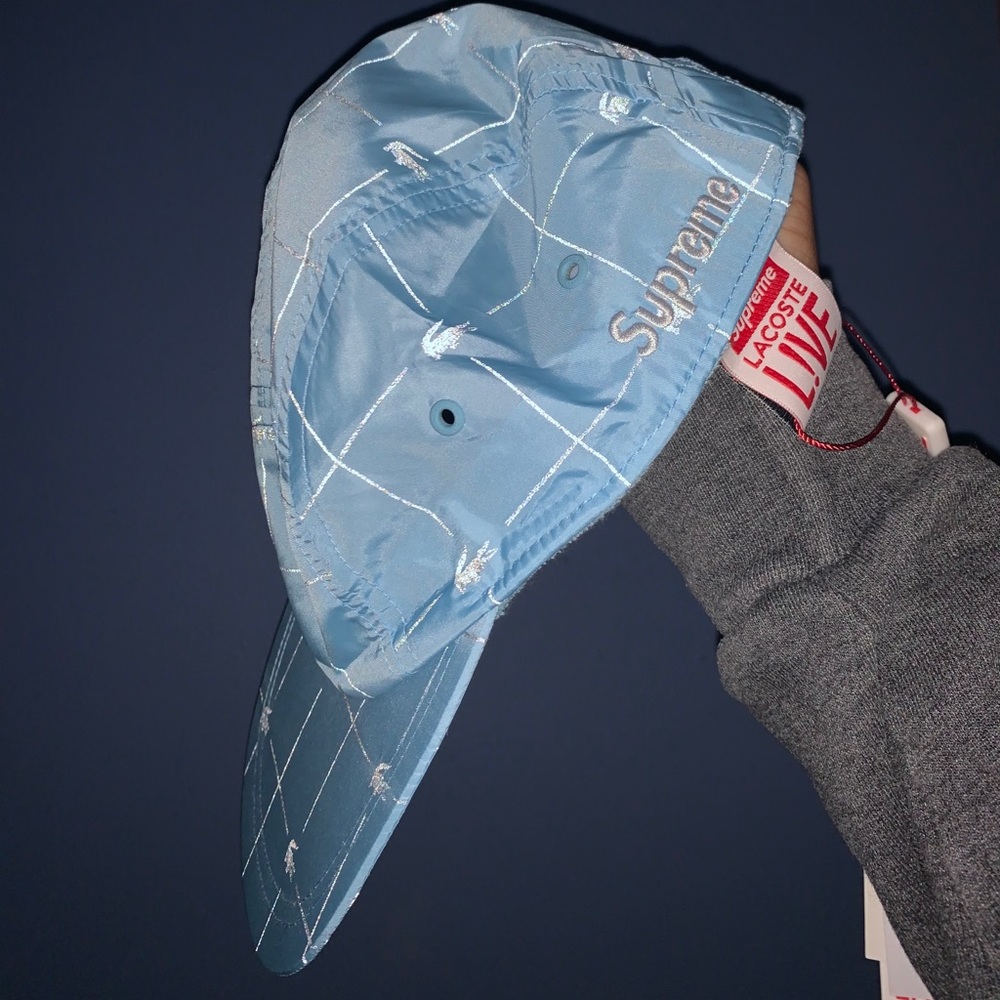 Supreme x Lactose reflective nylon cap